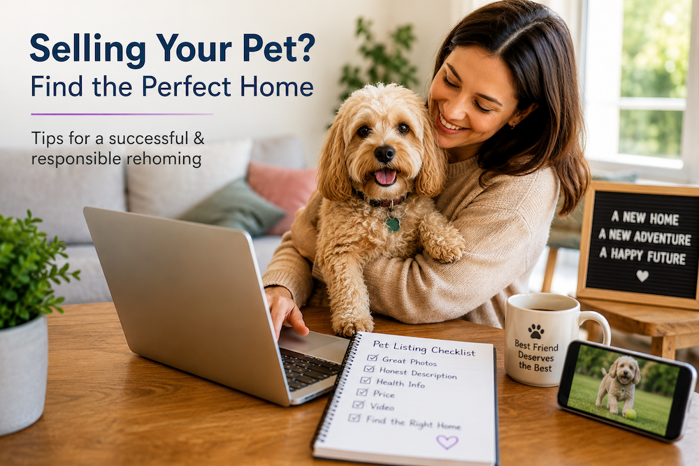 How Do You Sell a Pet Online Responsibly