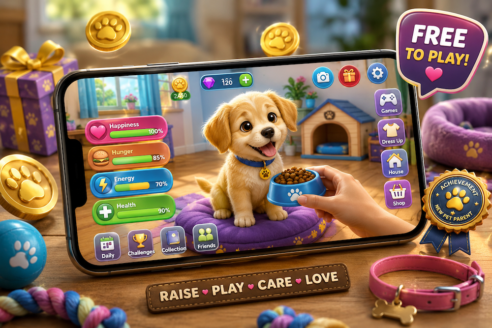 Virtual Pet Game Online