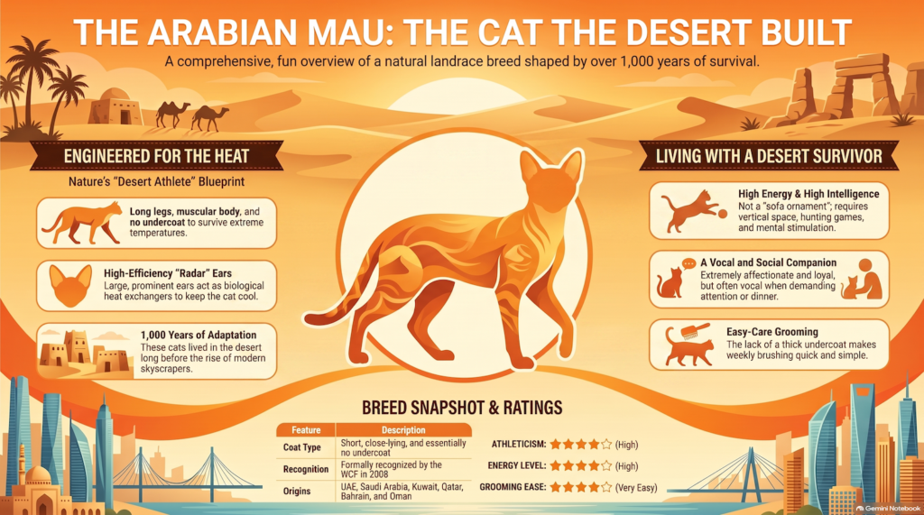 Arabian Mau Details