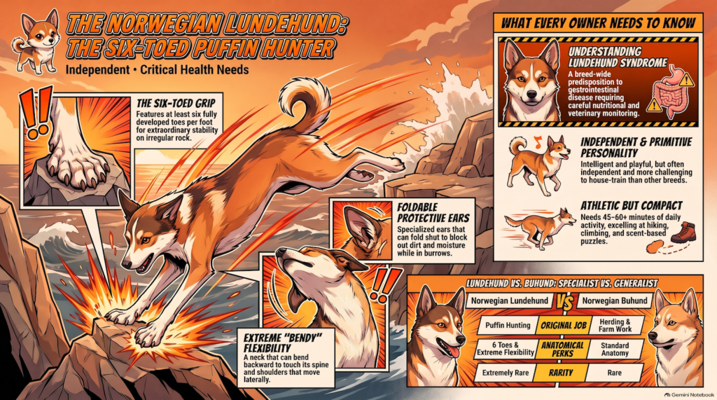 Norwegian Lundehund Details
