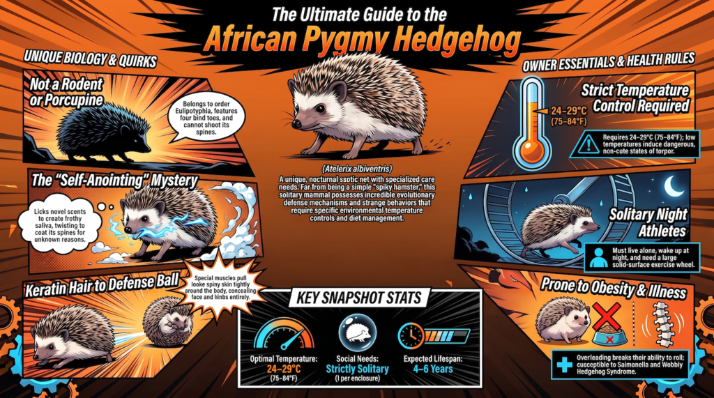 African Pygmy Hedgehog Details