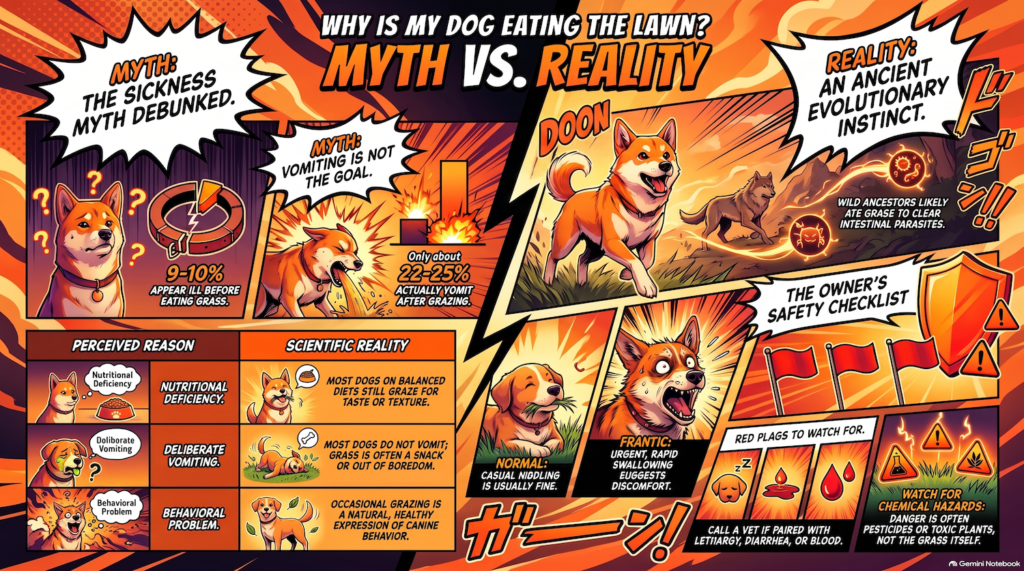 The Reason Dogs Eat Grass