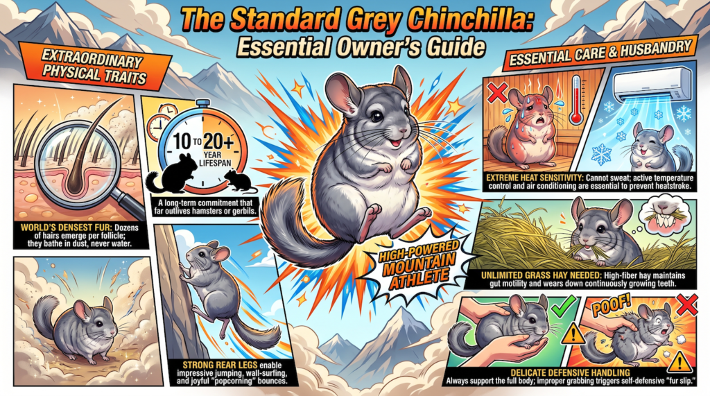 Standard Grey Chinchilla Details