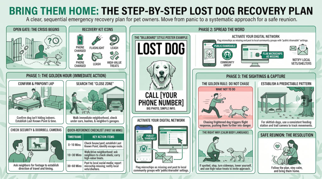 Ive lost my dog infographic