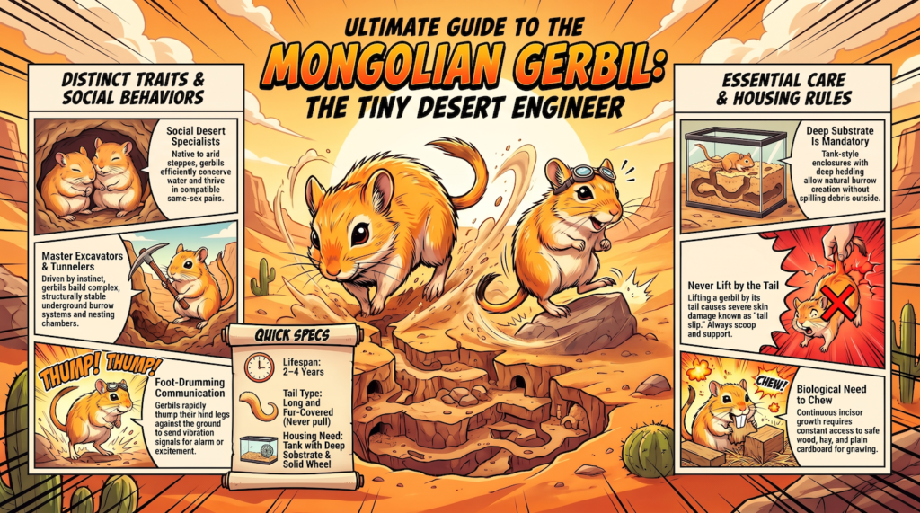 Mongolian Gerbil Details