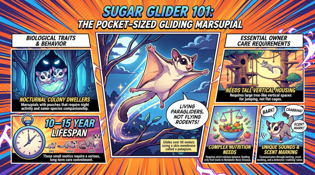 Standard Sugar Glider Details