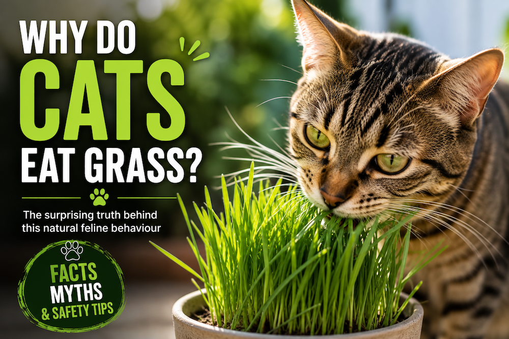 Why does my cat eat grass