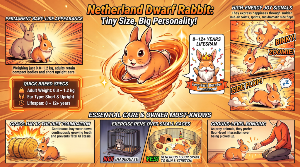 Netherland Dwarf Rabbit Details